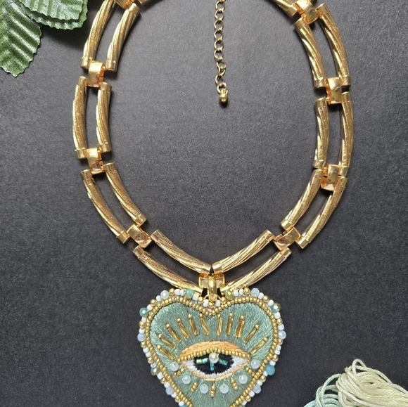 Evil Eyed Necklace - Picture 4 of 6